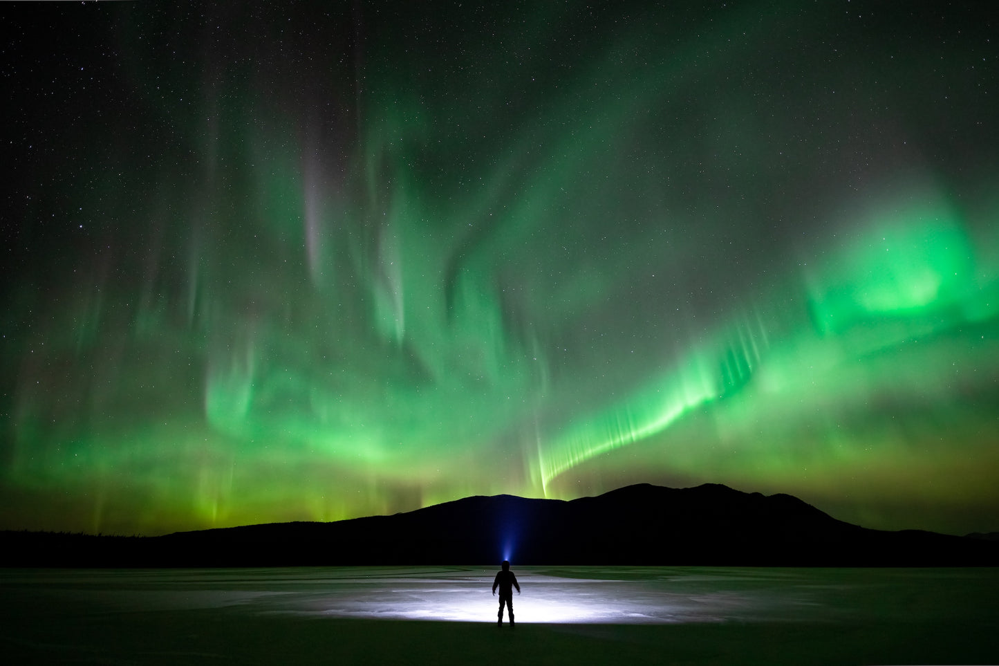 Cross-Country Ski & Winter Camping on a Frozen Lake