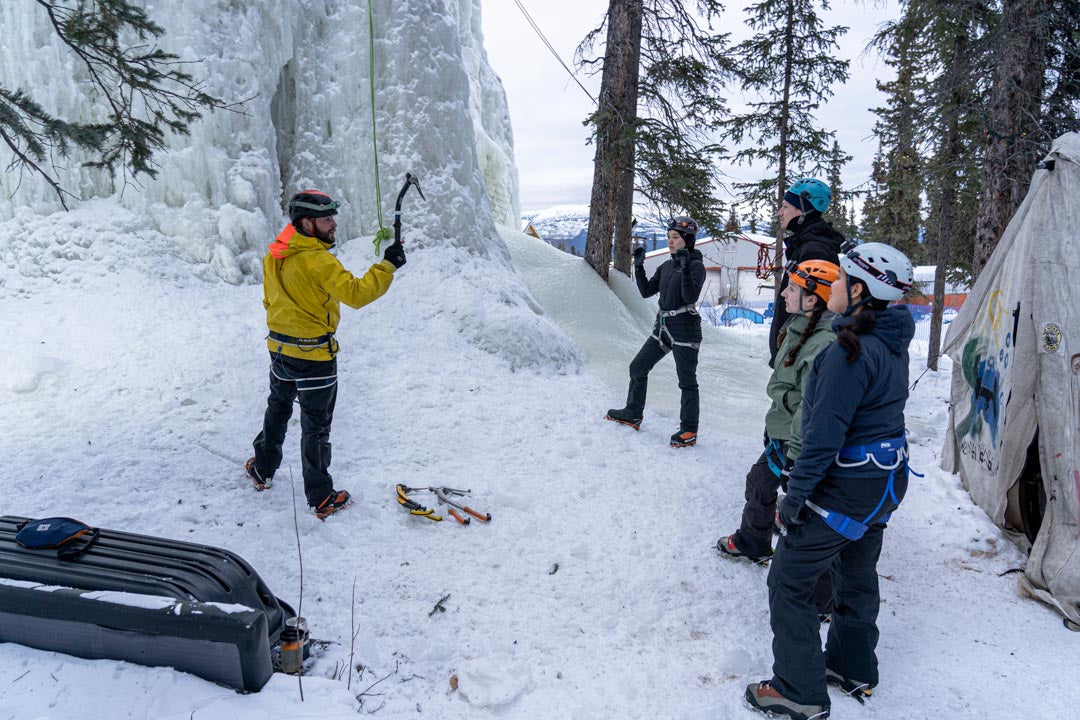 Ice Climbing & Fondue Night Adventure Combo