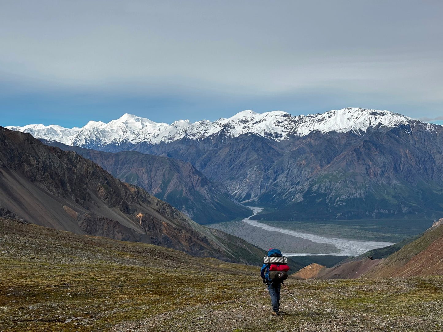 11-Day Guided Yukon Backpacking Expedition to Donjek Glacier (Dän Zhùr Route)