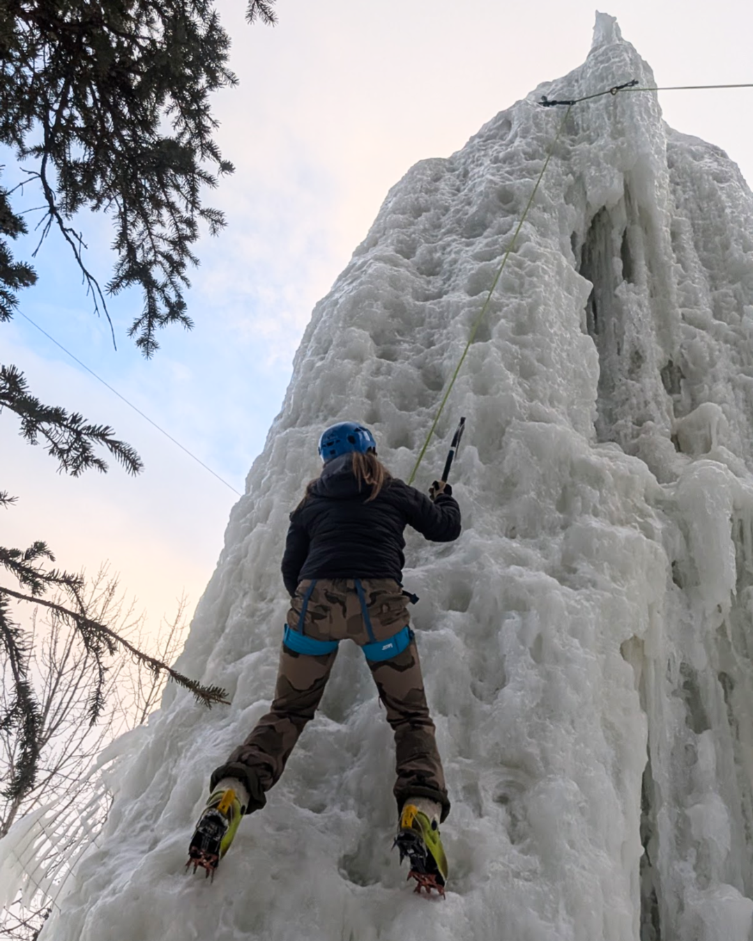 Ice Climbing & Fondue Night Adventure Combo